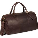 Justified Leren Weekendtas Laptoptas 13 inch Max Bruin