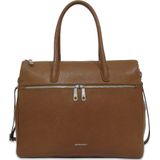 Laptoptas Gigi Fratelli Dames Leren Laptoptas 15 inch Romance Business ROM8006 Saddle