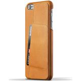iPhone hoesje Mujjo Leather Wallet Case 80º iPhone 6/6S Plus Tan