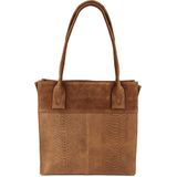 DSTRCT Dames Leren Shopper Small Portland Road Cognac