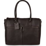 Burkely Valerie Vintage Business Schoudertas Brown 16 inch