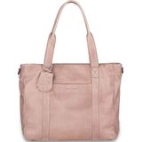 Burkely Dames Leren Laptoptas 14 inch Just Jackie Roze