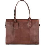 Burkely Leren Laptoptas Handbag 14 inch Suburb Seth Bruin