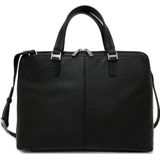 Laptoptas Gigi Fratelli Dames Leren Laptoptas 13.3 inch Elegance ELE0033 Zwart
