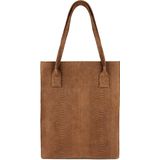 DSTRCT Dames Leren A4 Shopper Portland Road Cognac
