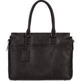 Burkely Dames Leren Laptoptas 16 inch Antique Avery Doris Zwart