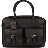Laptoptas Burkely Finn Vintage Businessbag Classic Black 14 inch