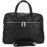Laptoptas Gigi Fratelli Dames Leren Laptoptas 15 inch Romance Business ROM8002 Zwart