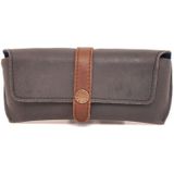 Barbarossa Leren Brillenkoker Ruvido 829-008 Blauw