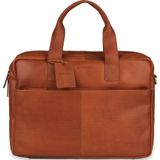 Laptoptas Burkely Jesse Vintage Shoulderbag Cognac 13 inch