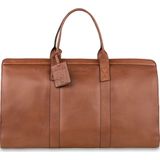Burkely Leren Weekender Suburb Seth Cognac