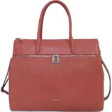 Laptoptas Gigi Fratelli Dames Leren Laptoptas 17 inch Romance Business ROM8007 Oud Roze