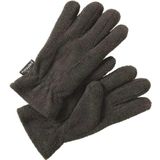 Thinsulate fleece handschoen Antraciet L