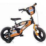 Kinderfiets Dino Bikes BMX orange: 12 inch
