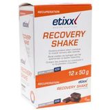 Etixx Recovery Shake Chocolade - doos 12X50 gram