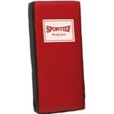 Sportief Boxing Gear Trap/stootkussen Rood , Zwart 75 x 35 x 15 cm