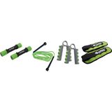 Schildkröt Fitness Set - Lime Green / Black
