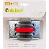 Qibbel Achterzitje Frame Montageset