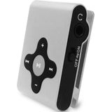 Difrnce MP758 MP3-Speler met Clip - 4 GB Zilver