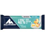 Multipower 40% Proteïne Fit reep perzik-yoghurt