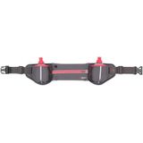 Avento Hardloopriem met 2 Drinkflessen - Fluorroze
