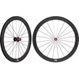 Novatec wielset Race R5 700C schijfr Clincher Carbon m zw