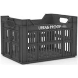 UP Fietskrat 30L Ash grey - RECYCLED