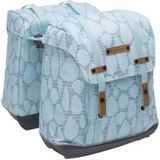 NL dubb tas Alba racktime Folla Green grey