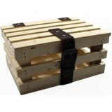 Woodybox transportkrat mini hout +deksel