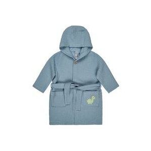 Sterntaler Bademantel Dino Rexi blau