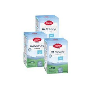 Töpfer Anfangsnahrung hydrolysiert 3x 600g ab der Geburt