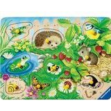 Ravensburger my first wooden puzzle Meine Gartenfreunde