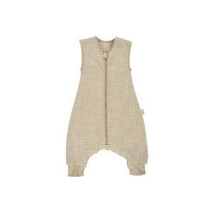 Alvi® Sleep-Overall Special Fabric Slub Muslin beige