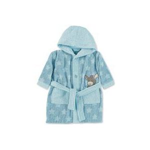Sterntaler Bademantel Emmi mittelblau