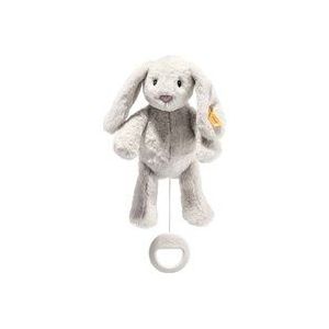 Steiff Spieluhr Hoppie Hase My first hellgrau, 26 cm