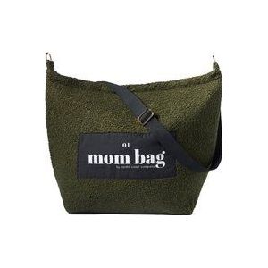 Nordic Coast Company Mom Bag Teddy Bouclé Olive