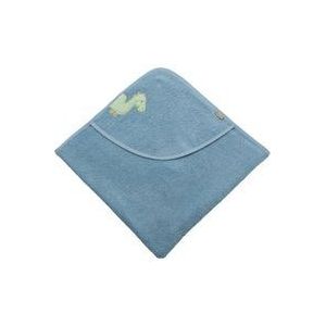 Sterntaler Kapuzen-Badetuch 80 x 80 cm Dino Rexi blau