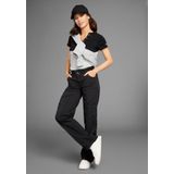 KangaROOS Kurzarmshirt mit Henley-Ausschnitt und Colorblock