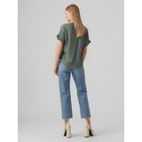 Vero Moda Kurzarmbluse VMBeauty (1-tlg) Plain/ohne Details