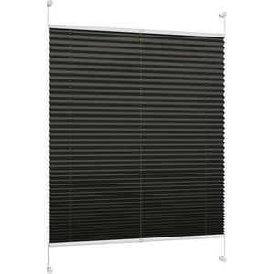 DécoProfi Plissee Plissee Klemmfix ohne Bohren, blickdicht, ohne Bohren, verspannt, Klemmfix, Stufenlos verstellbar