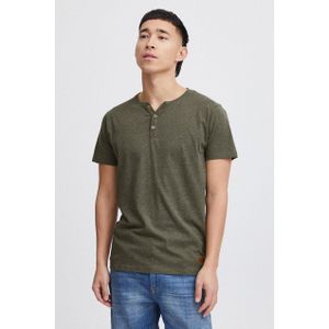!Solid Rundhalsshirt SDVolker Kurzarmshirt mit Knopfleiste