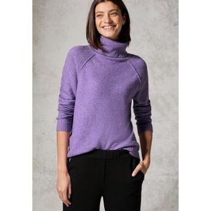 CECIL Rollkragenpullover mit Rippbündchen