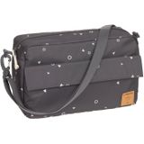 LÄSSIG Kinderwagen-Tasche Casual, Buggy Organizer Bag, Universe Anthracite, für Kinderwagen oder Buggy, PETA-approved vegan