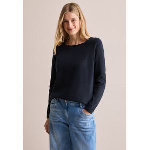 CECIL Strickpullover aus reiner Baumwolle