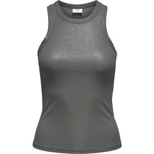 JACQUELINE de YONG Shirttop Feminines Tanktop Glitzer Effekt Slim Fit Oberteil (1-tlg) JDYSOFIA S/L GLITTER TANK TOP JRS
