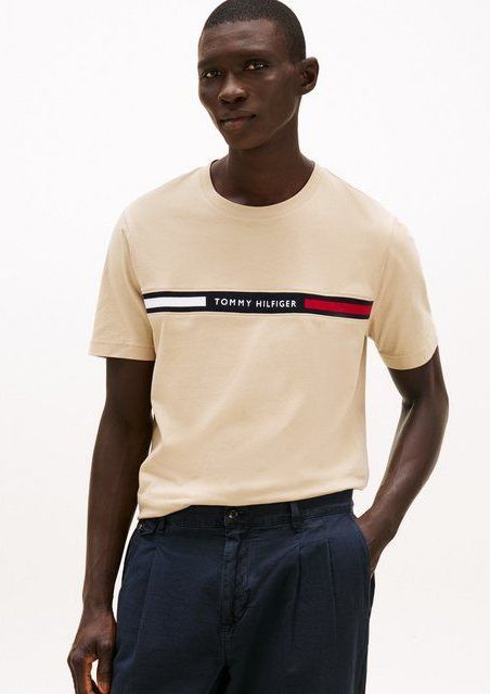 Tommy Hilfiger T-Shirt HILFIGER CHEST INSERT TEE