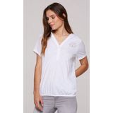 SOCCX Kapuzenshirt mit Gummizug im Saum