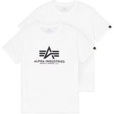 Alpha Industries T-Shirt Alpha Industries Men - T-Shirts Basic T-Shirt 2 Pack