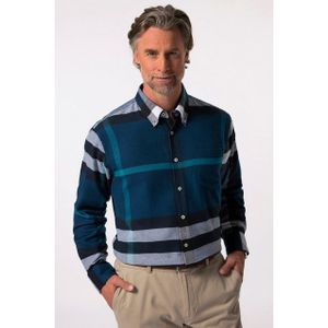 Boston Park Businesshemd Boston Park Karo-Flanellhemd Langarm Comfort Fit