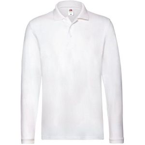 Fruit of the Loom Poloshirt Fruit of the Loom Premium Long Sleeve Polo